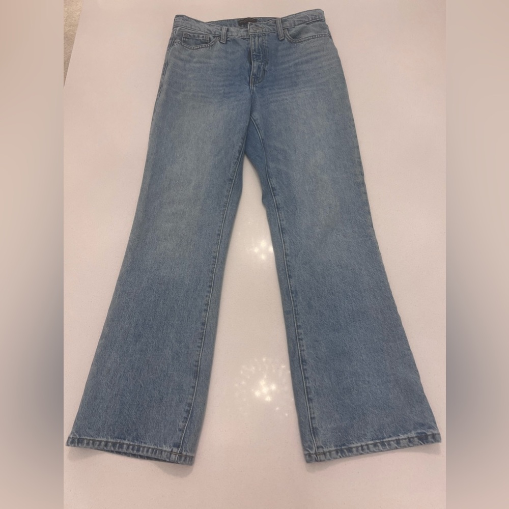 Banana Republic High-Rise Relaxed Boot Cut Jeans, Size 29